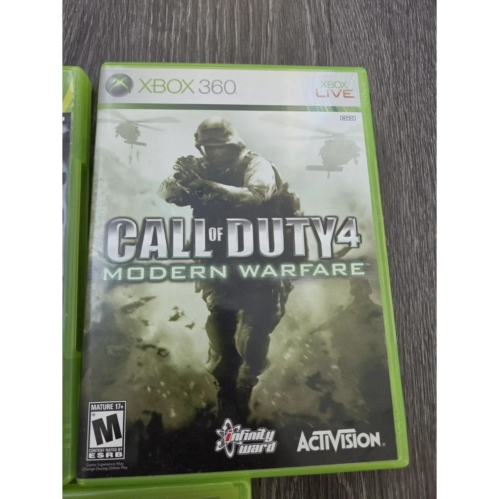 Call Of Duty Xbox 360 Games (Lot of 3)